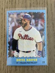 Bryce Harper [Blue] #5 Baseball Cards 2022 Topps Throwback Thursday Prices