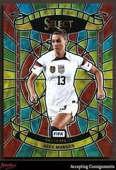 Alex Morgan #21 Soccer Cards 2022 Panini Select FIFA Stained Glass Prices