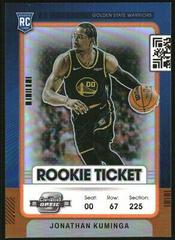 Jonathan Kuminga [Orange] #19 Basketball Cards 2021 Panini Contenders Optic Rookies Prices