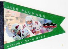 Jake Plummer [Green] #1 Football Cards 1998 Playoff Contenders Pennants Prices