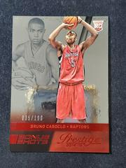 Bruno Caboclo [Bonus Shots Green] #184 Basketball Cards 2014 Panini Prestige Prices