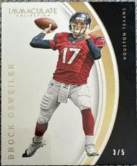 Brock Osweiler [Gold] #13 Football Cards 2016 Panini Immaculate Prices