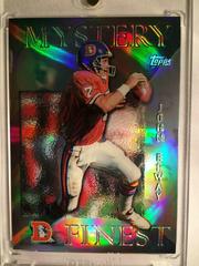 John Elway [Silver Refractor] #M10 Football Cards 1997 Topps Mystery Finest Prices