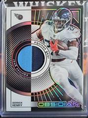 Derrick Henry [Red] Football Cards 2022 Panini Obsidian Equinox Gear Prices
