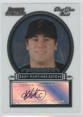 Eddy Martinez [Autograph] #BS-EM Baseball Cards 2005 Bowman Sterling Prices