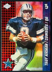 Troy Aikman [HoloRed] #36 Football Cards 2000 Collector's Edge T3 Prices