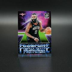 James Harden [Lime Green] Basketball Cards 2018 Panini Donruss Optic Franchise Features Prices