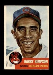 Harry Simpson #150 Baseball Cards 1953 Topps Prices