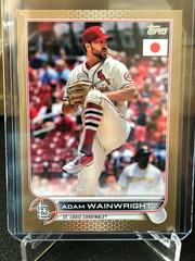 Adam Wainwright [Gold] #178 Baseball Cards 2022 Topps Japan Edition Prices