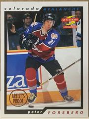 Peter Forsberg #99 Hockey Cards 1996 Score Prices