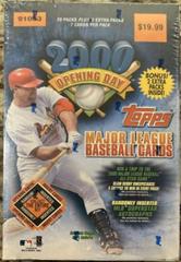 Retail Box Baseball Cards 2000 Topps Opening Day Prices