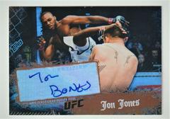 Jon Jones [Autograph Gold] Ufc Cards 2010 Topps UFC Main Event Prices