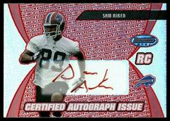 Sam Aiken [Certified Autograph Red] Football Cards 2003 Bowman's Best Prices