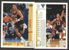 Bimbo Coles Basketball Cards 1991 Upper Deck Prices