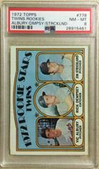 Twins Rookies [Albury, Dempsey, Strickland] #778 Baseball Cards 1972 Topps Prices