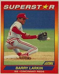 Barry Larkin Baseball Cards 1992 Score Superstars Prices