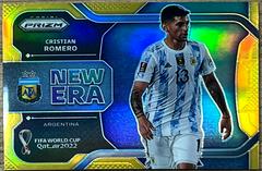Cristian Romero [Gold] #5 Soccer Cards 2022 Panini Prizm World Cup New Era Prices