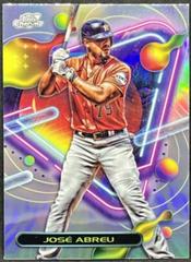Jose Abreu [Refractor] #4 Baseball Cards 2023 Topps Cosmic Chrome Prices
