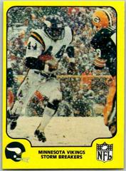 Minnesota Vikings Storm Breakers Football Cards 1978 Fleer Team Action Prices