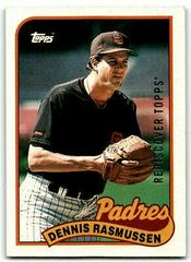 Dennis Rasmussen Baseball Cards 1989 Topps Prices