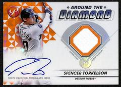 Spencer Torkelson [Orange] #ADR-ST Baseball Cards 2023 Topps Pristine Around the Diamond Autograph Relic Prices