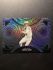 Derek Carr [Deep Sea Mojo Electric Etch] #20 Football Cards 2023 Panini Obsidian Tunnel Vision Prices