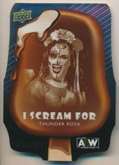 Thunder Rosa #ISF-6 Wrestling Cards 2022 Upper Deck Allure AEW I Scream For Prices