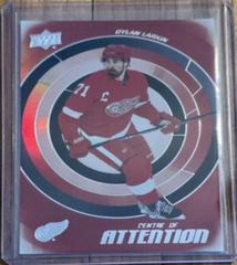 Dylan Larkin [Gold] #CA-13 Hockey Cards 2022 Upper Deck Centre of Attention Prices