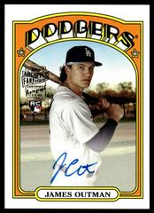 James Outman #72FF-JO Baseball Cards 2023 Topps Archives 1972 Fan Favorites Autographs Prices