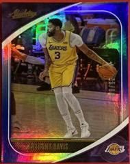 Anthony Davis [Blue] #46 Basketball Cards 2020 Panini Absolute Memorabilia Prices