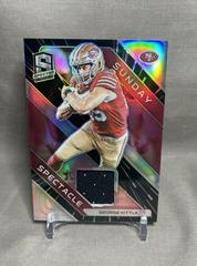 George Kittle [Hyper] #14 Football Cards 2023 Panini Spectra Sunday Spectacle Prices