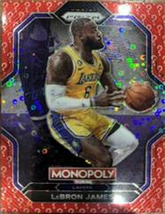 LeBron James [Question Mark] #40 Basketball Cards 2022 Panini Prizm Monopoly Prices
