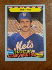 Bob Ojeda #32 Baseball Cards 1987 Fleer Game Winners Prices