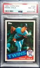 Frank Viola #266 Baseball Cards 1985 Topps Mini Prices