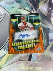 Bryson Stott [Orange Galactic] #ETA-BS Baseball Cards 2023 Topps Cosmic Chrome Extraterrestrial Talent Autographs Prices