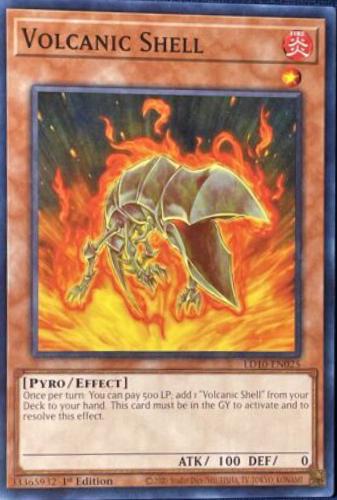 Volcanic Shell LD10-EN025 Prices | YuGiOh Legendary Duelists ...