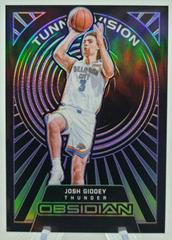 Josh Giddey [Purple] #12 Basketball Cards 2021 Panini Obsidian Tunnel Vision Prices