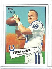 Peyton Manning [Tan Back] #52B-1 Football Cards 2010 Topps 1952 Bowman Prices