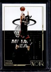 Tyler Herro [Holo Gold] #111 Basketball Cards 2021 Panini Noir Prices