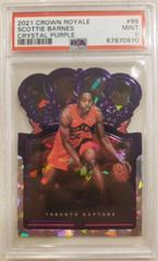 Scottie Barnes [Crystal Purple] #99 Basketball Cards 2021 Panini Crown Royale Prices
