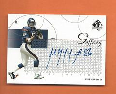 Jabar Gaffney #ST-JG Football Cards 2002 SP Authentic Sign of the Times Prices