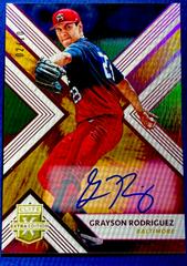 Grayson Rodriguez [Autograph Tie Dye] Baseball Cards 2018 Panini Elite Extra Edition Prices