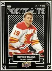 Matthew Tkachuk [Gold] Hockey Cards 2022 Upper Deck UD Portraits Prices