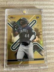 Julio Rodriguez [Gold] #23 Baseball Cards 2022 Topps Finest Prices