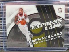 Damian Lillard Basketball Cards 2021 Panini Donruss Optic Express Lane Prices