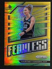Courtney Vandersloot [Gold] #3 Basketball Cards 2023 Panini Prizm WNBA Fearless Prices
