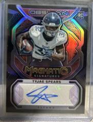 Tyjae Spears [Electric Etch Purple] #14 Football Cards 2023 Panini Obsidian Magmatic Signature Prices