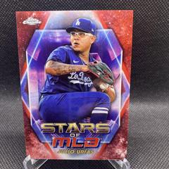Julio Urias [Red] Baseball Cards 2023 Topps Update Stars of MLB Chrome Prices