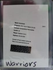 Stephen Curry #AM-SCY Basketball Cards 2021 Panini Select Autograph Memorabilia Prices