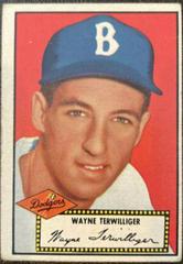 Wayne Terwilliger [Black Back] Baseball Cards 1952 Topps Prices